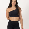Top Um Ombro Só Essential Preto - Imagem 6