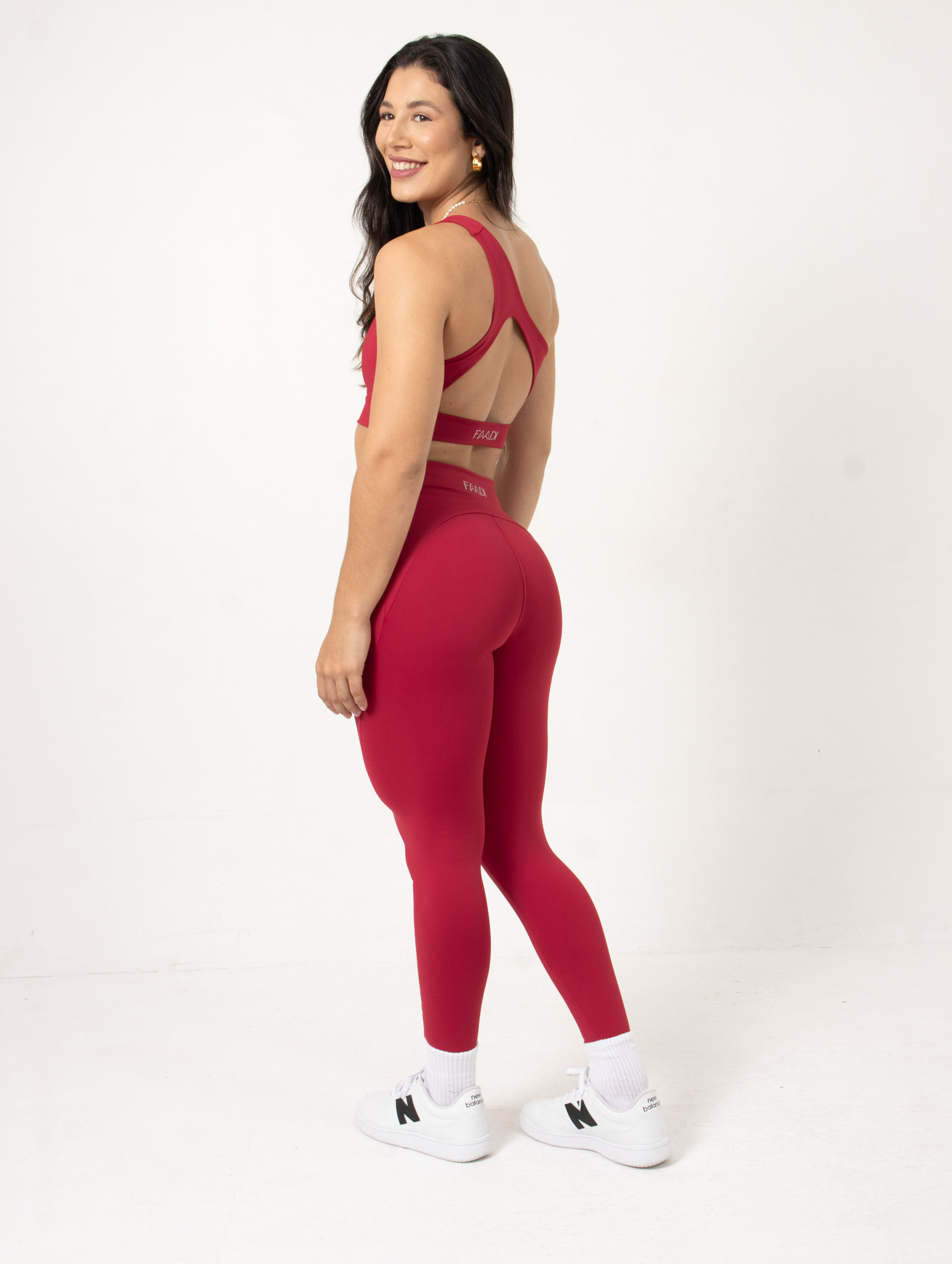 Legging Cós Reto Essential Rubi - Imagem 2