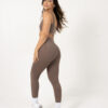 Legging Cós Reto Essential Cappuccino - Imagem 4
