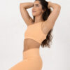 Legging Cós Cruzado Essential Pêssego - Imagem 3
