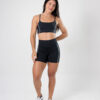 Short c/ Bolso Pesponto Duo Preto