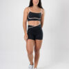 Short Cós Cruzado Duo Preto