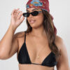 Top Cortininha Solare Preto