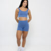 Short Seamless Canelado Sky