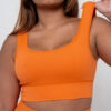 Top Seamless Canelado Tangerine - Imagem 5