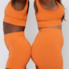 Top Seamless Canelado Tangerine - Imagem 6