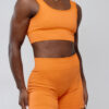 Short Seamless Canelado Tangerine - Image 5