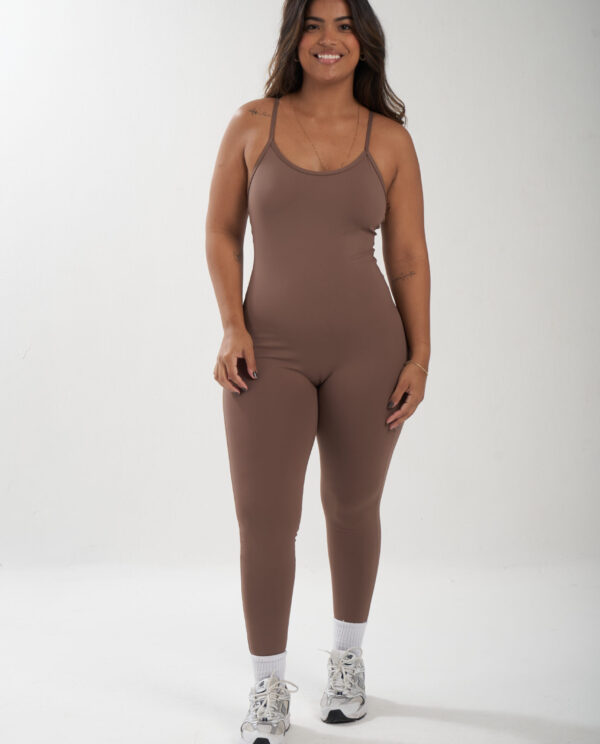 Macacão 3 em 1 Essential Cappuccino