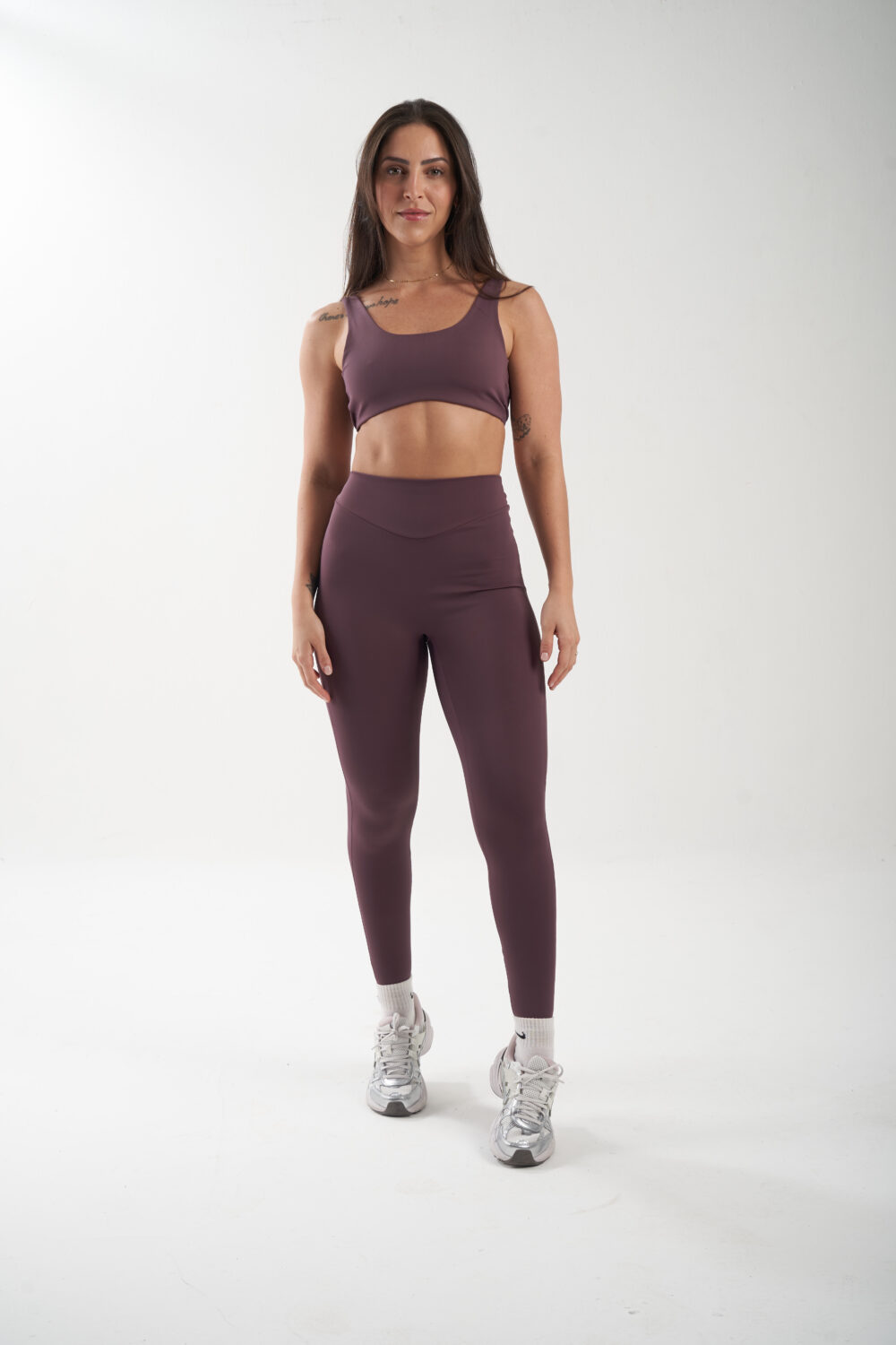 Legging Sem Costura Essential Uva
