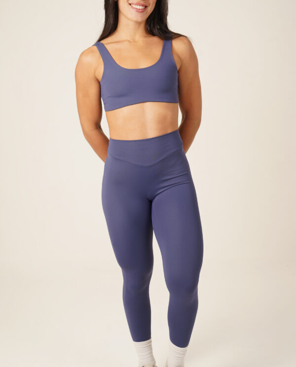 Legging Sem Costura Essential Mirtilo