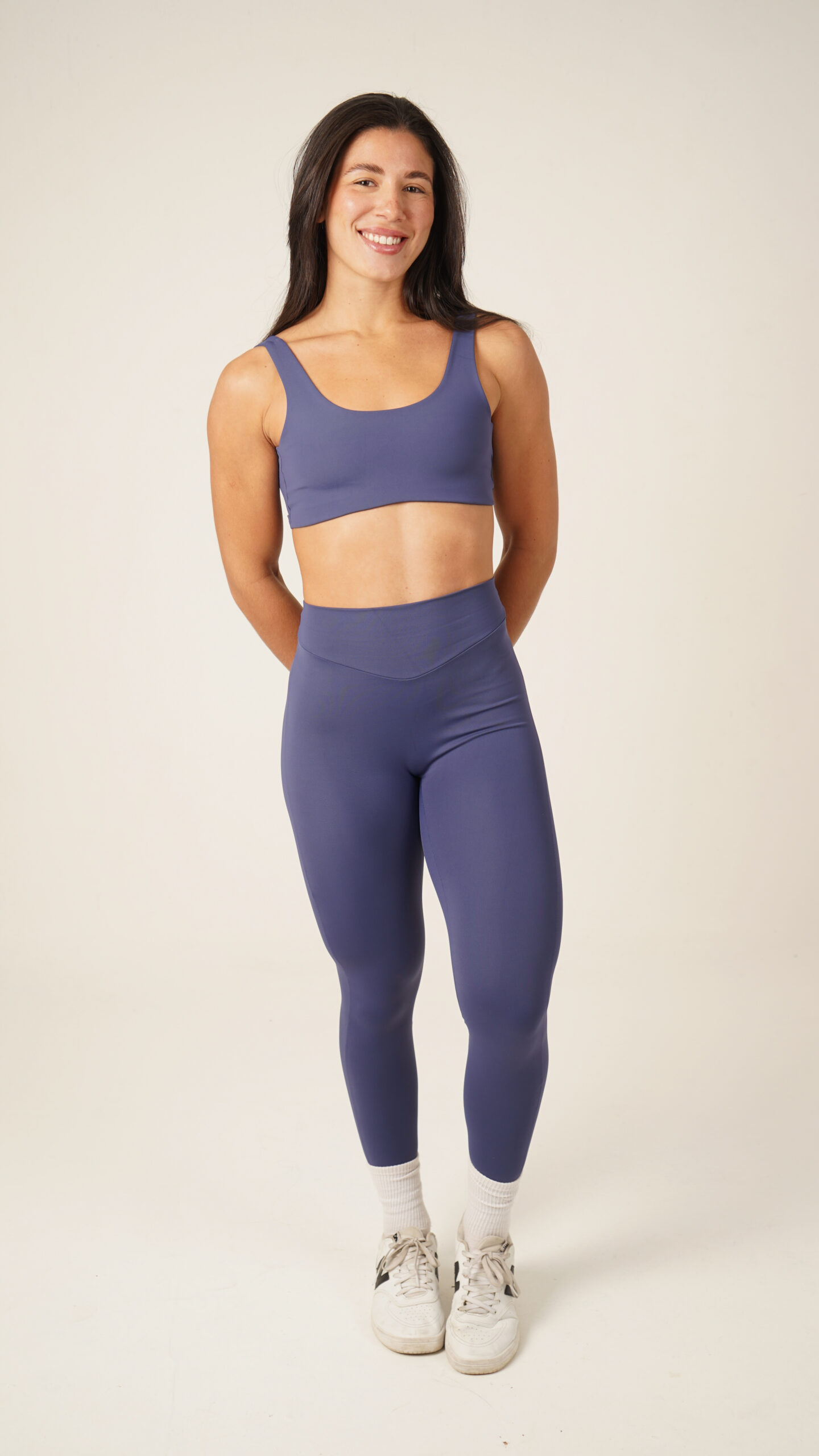 Legging Sem Costura Essential Mirtilo