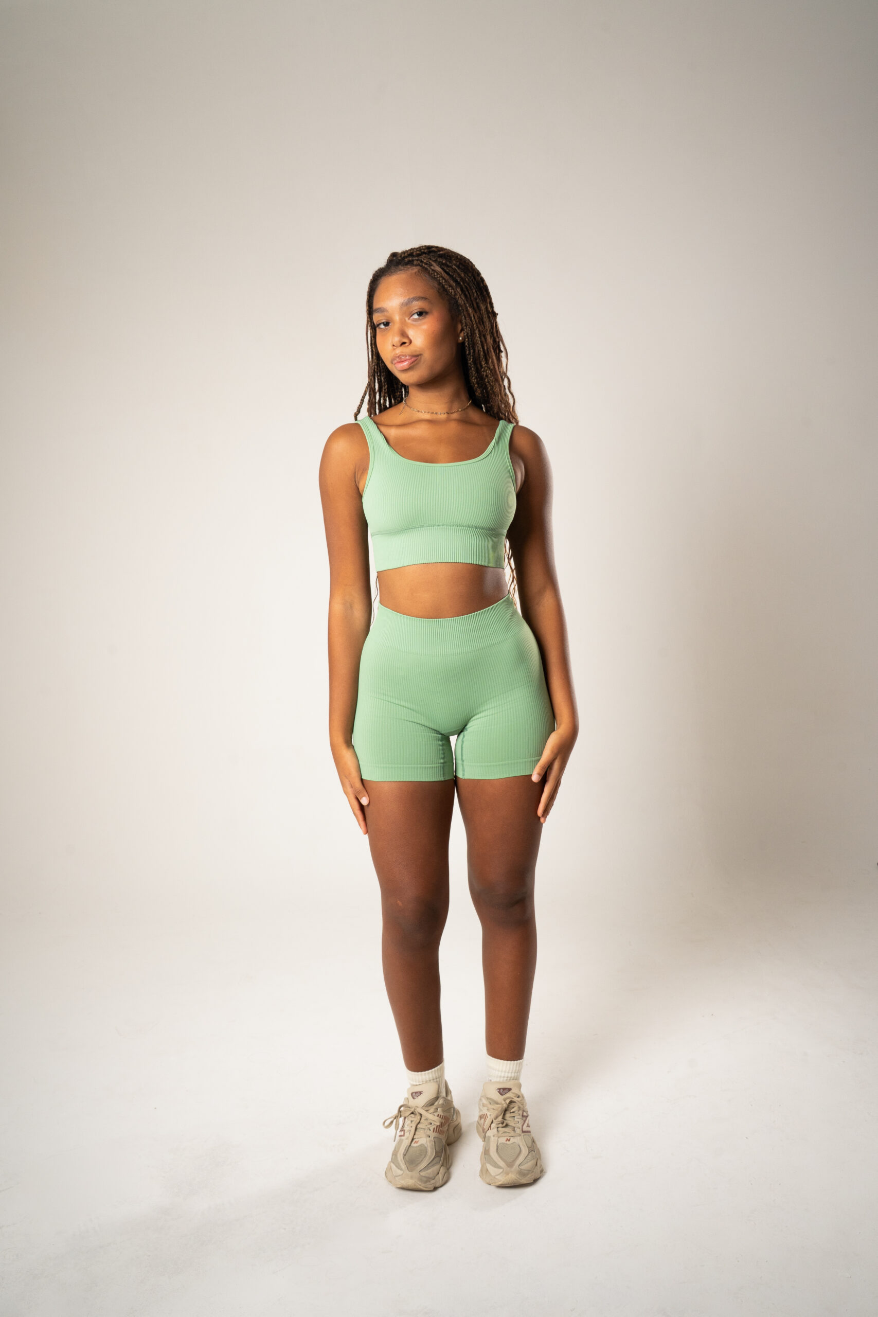 Top Seamless Canelado Matcha by LM - Imagem 3