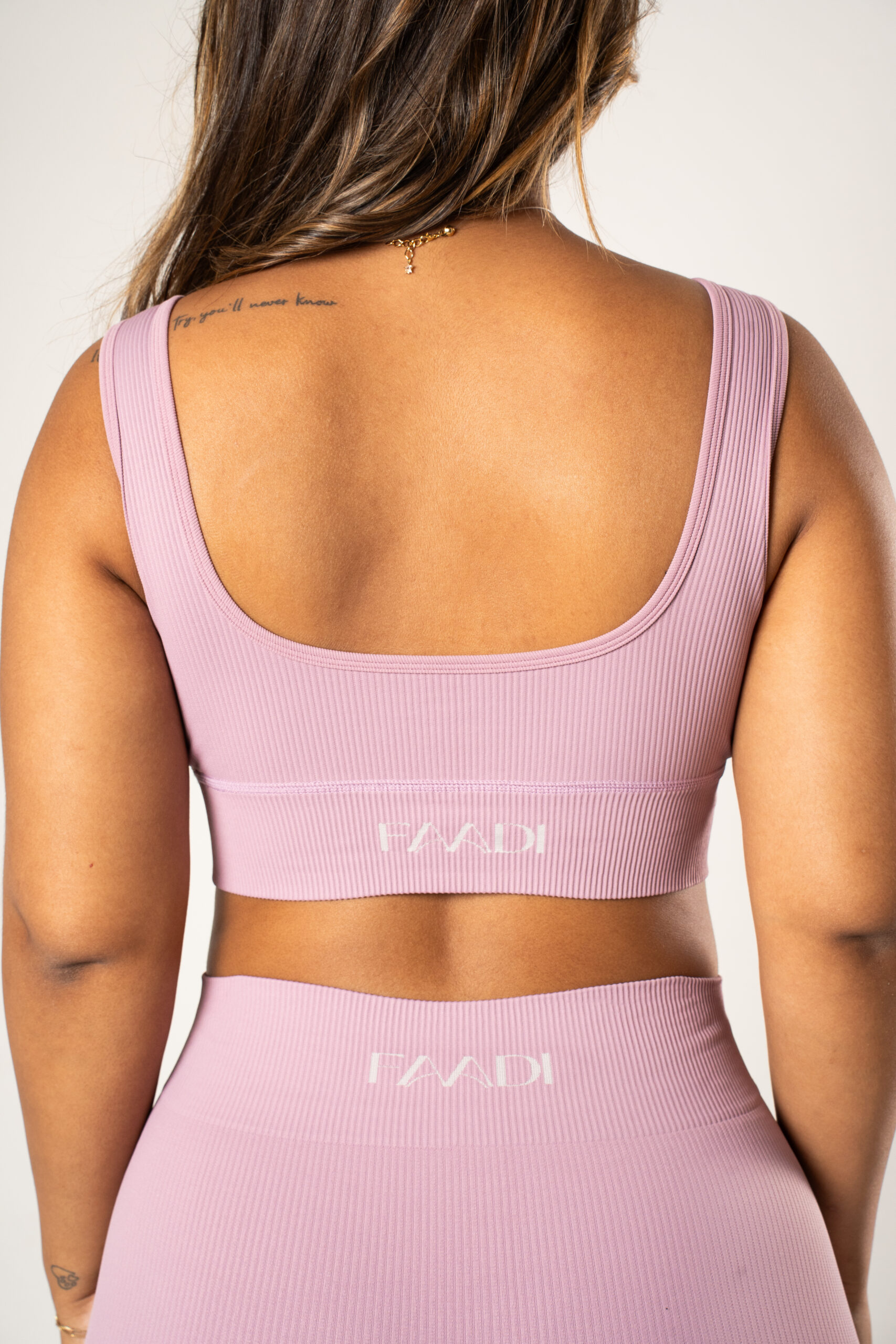 Top Seamless Canelado Blush by LM - Imagem 3