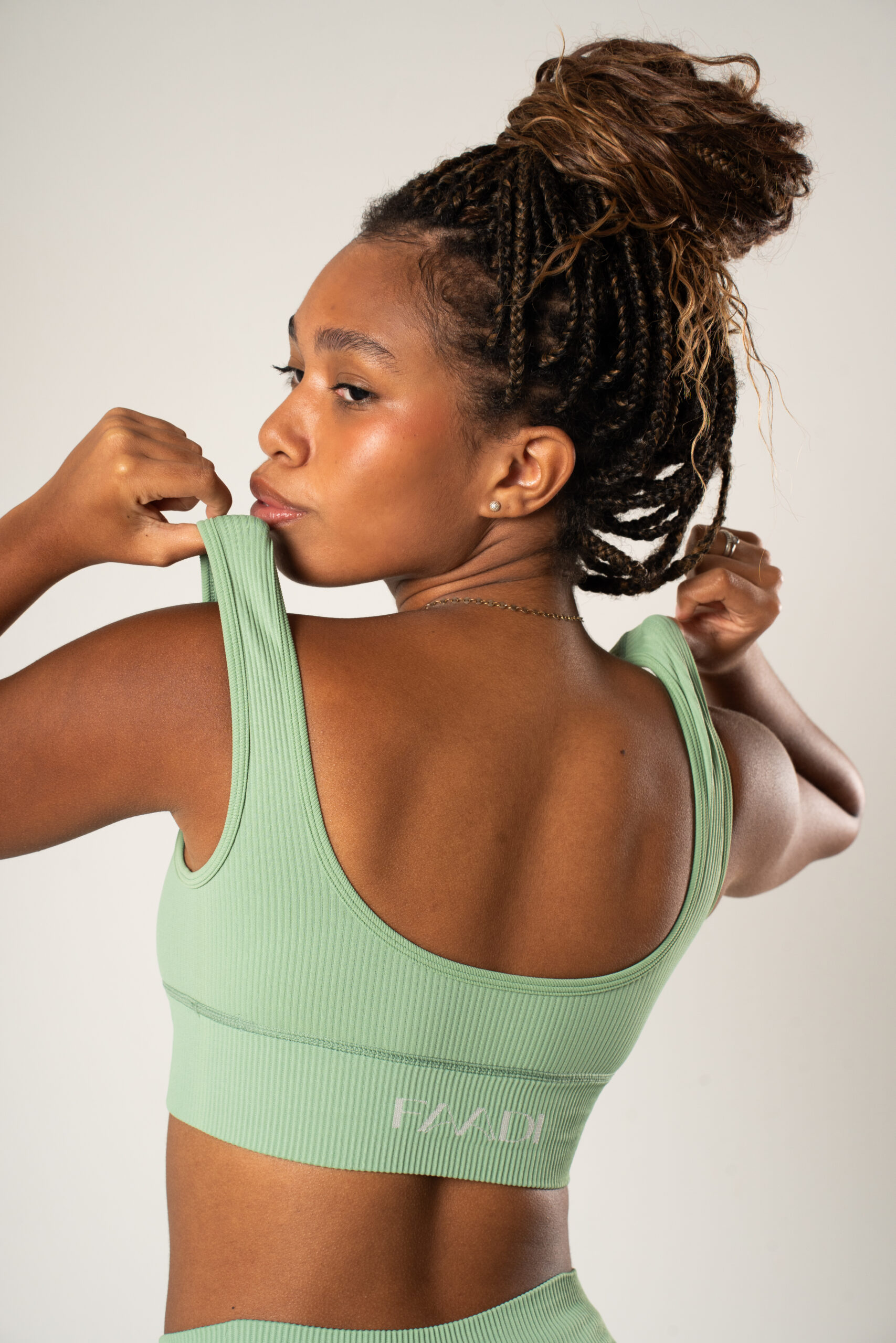 Top Seamless Canelado Matcha by LM - Imagem 2