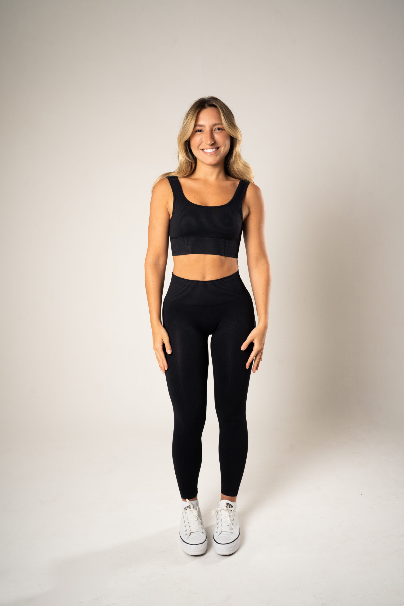 Legging Seamless Canelada Black by LM - Imagem 2