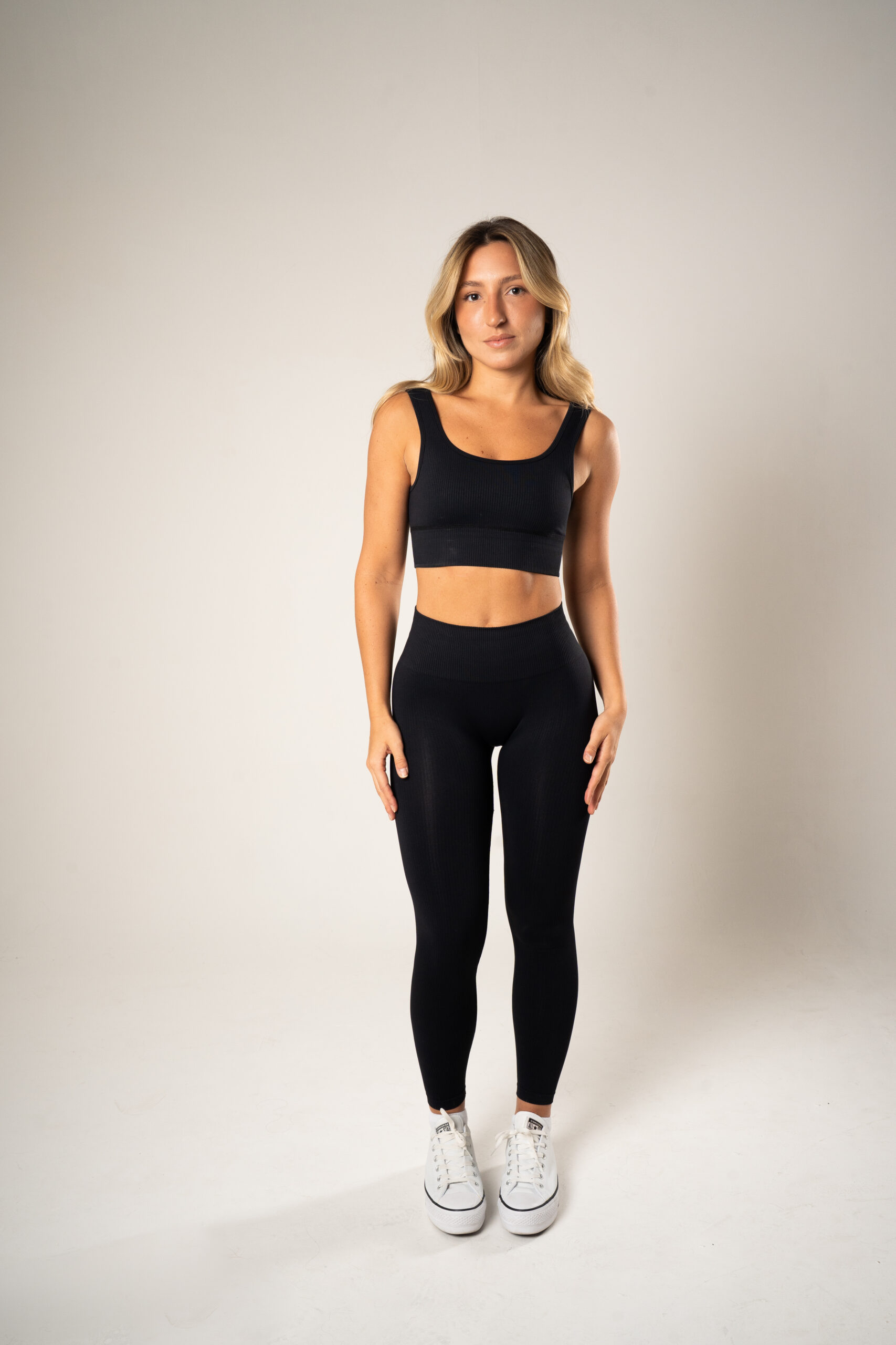 Top Seamless Canelado Black by LM - Imagem 5