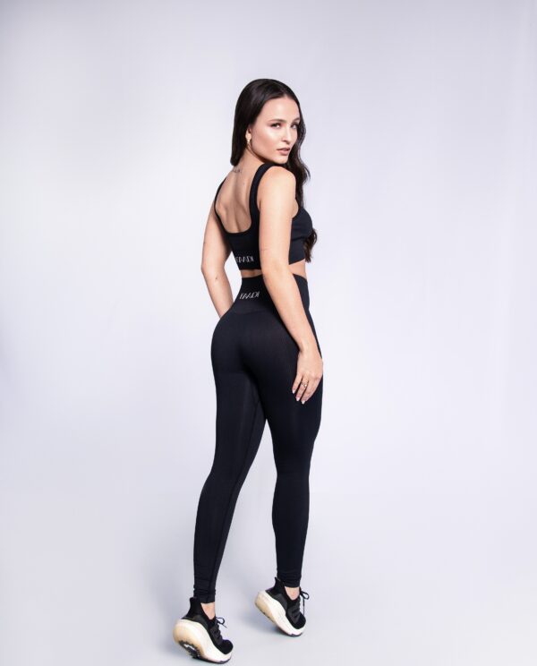 Legging Seamless Canelada Black by LM