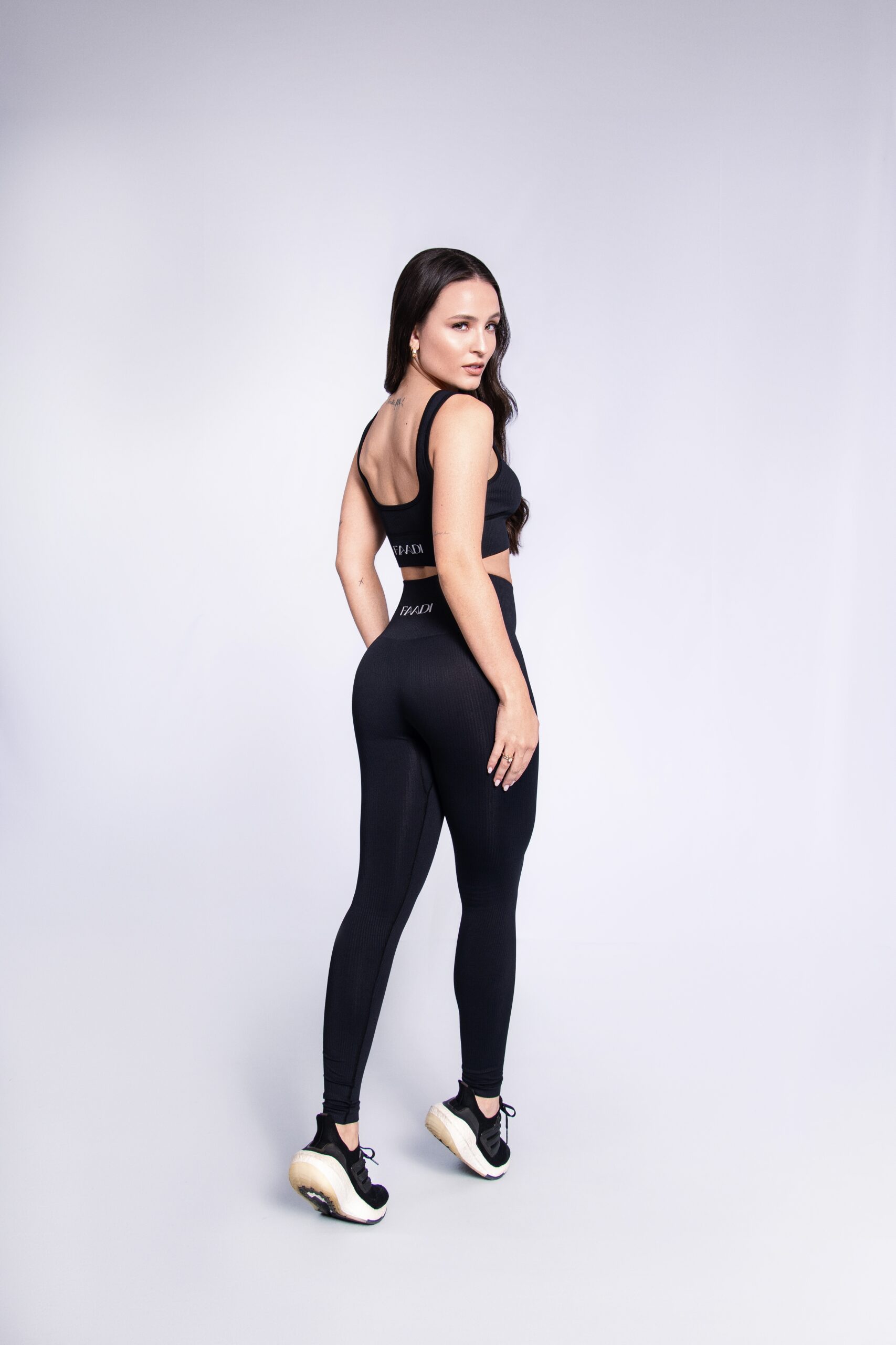 Legging Seamless Canelada Black by LM