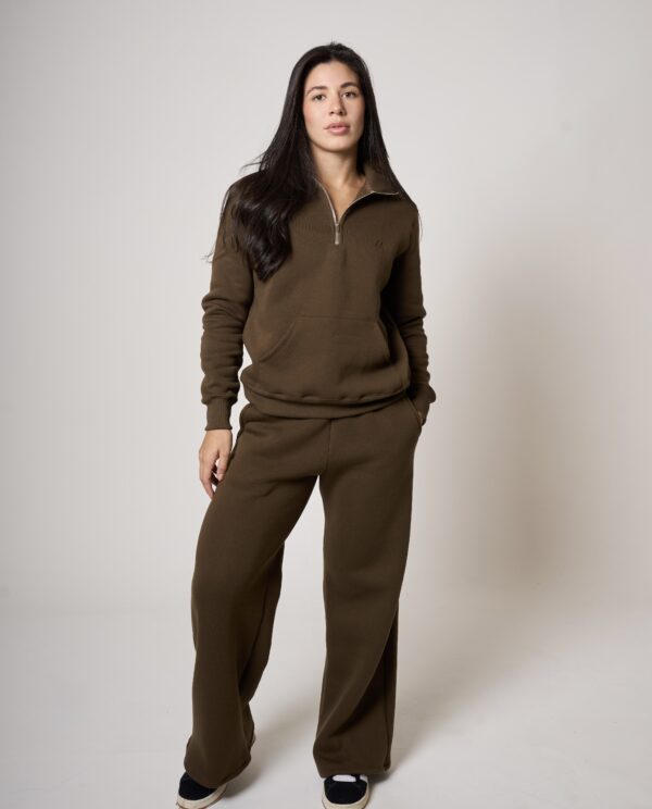 Calça Moletom Wide Leg Hazel